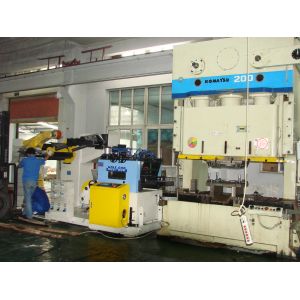 China 380V 50Hz Coil Straightening Machine 2T Hydraulic Uncoiler Machine on sale