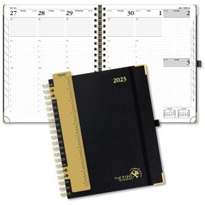 Wirebound Executive Planner 2023 , Weekly Schedule Custom Monthly Planner