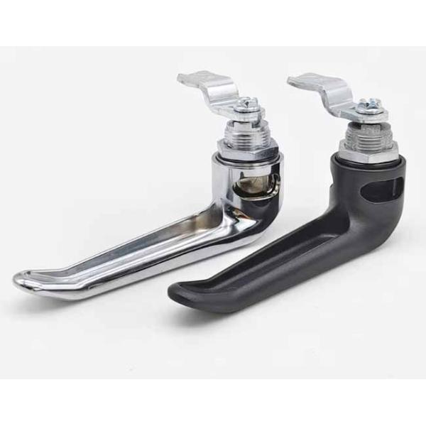 Sophisticated Aesthetic Zinc Alloy Handle Lock Durable Industrial Style Furniture Lock For Cabinets