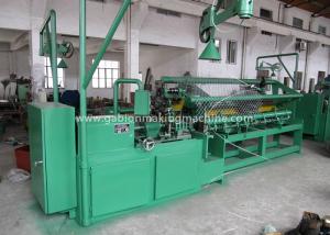 China Industry Chain Link Fence Machine / Automatic Diamond Mesh Machine For Airport / Port on sale