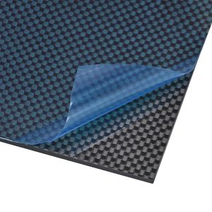 250 X 100 X1 MM 3K Real Carbon Fiber Board Plate Carbon Plate Twill Weave Panel