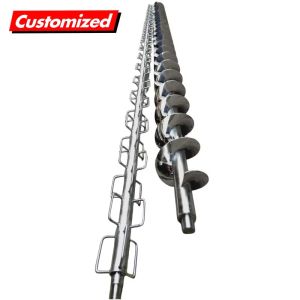 Cheap High Quality Thickened Screw Auger Flight Spiral Blades Screw Blade For Screw Conveyor for sale