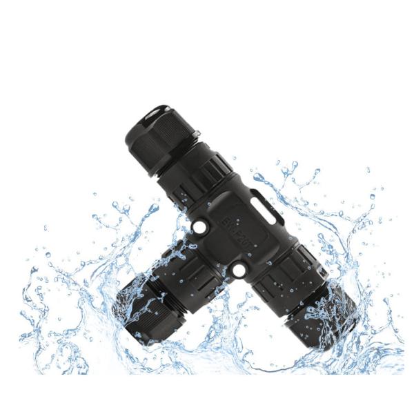 Quality Underground T Shape Connector IP68 Waterproof Junction Box Connectors Quick Installation wholesale