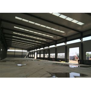 Hot dip Galvanized Prefabricated Warehouse Workshop Shed Light Steel Structure