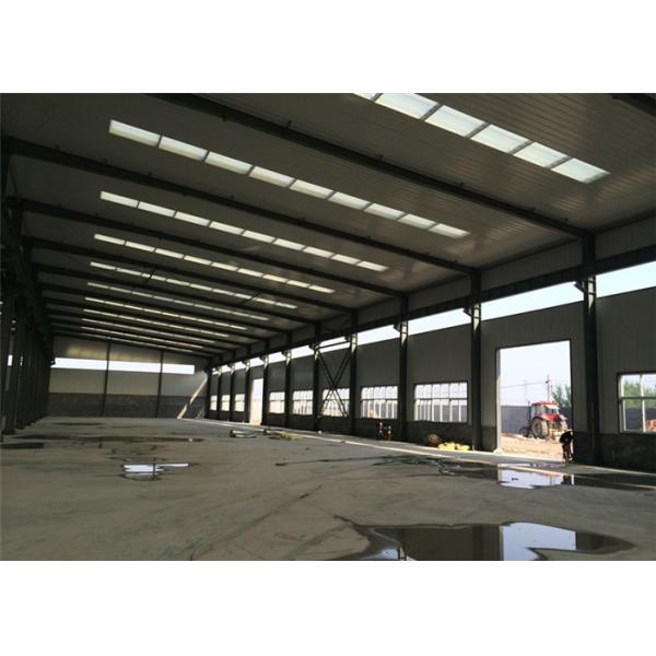 Hot dip Galvanized Prefabricated Warehouse Workshop Shed Light Steel Structure