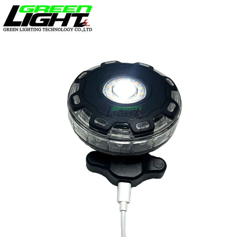 Hot Selling Rechargeable IP68 Waterproof Rechargeable Warning Light 3350mAh