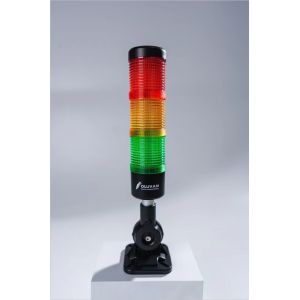 360° Beam Angle RYG Signal Tower Lamp With Buzzer Three Layers Equipment