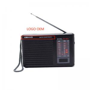 China 1600KHZ. AM FM Radio Receiver Adjustable Volume Small Speaker Radio With Lanyard on sale