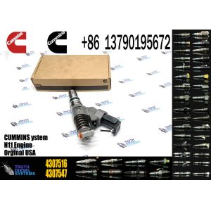 Diesel Engine Parts 4307516 4384360 4307776 3411756 Diesel Fuel Injector for