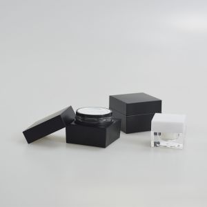 5g 10g Square Acrylic Jar Cosmetic Jar Square Shape Container for OEM/ODM