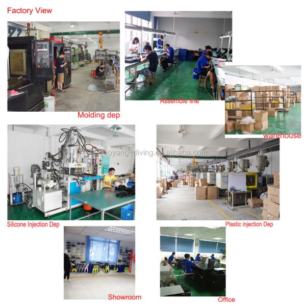 Adult Diving Snorkel Set with Silicone Strap and Customizable Tempered Glass Mask Lens Snorkel Mask Set