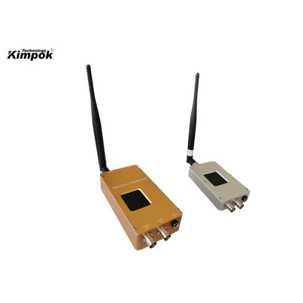 Quality 3000mW Wireless Analog Transmitter , Broadcast Video Transmitter 8 Channels wholesale