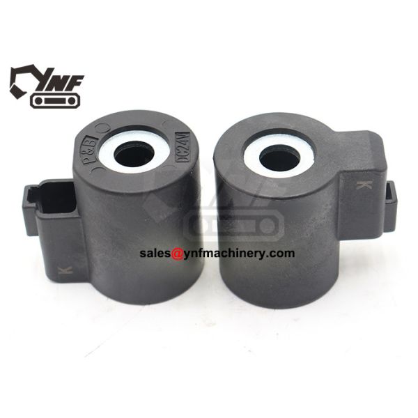 YNF16998 XKCH-00020 24V Solenoid Coil – Excavator Hydraulic Valve Coil