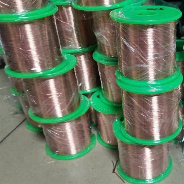 Quality ASTM Standard Oxygen Free 0.1 - 8.0mm Pure Copper Wire Rolls 15kg Per Package wholesale