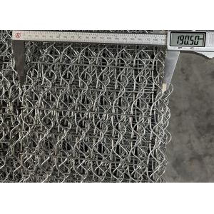 China 190.5mm Roll Width Galvanized Concrete Weight Coating Mesh For Offshore Oil Pipeline on sale