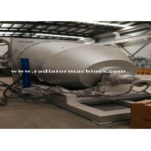 2000kg Rotary Type Metal Melting Machine , Aluminum Scrap Melting Furnace