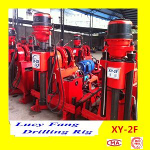 China Cheapest XY-2F Mobile Diamond Core Drilling Rig with 150-500 m Depth of NQ