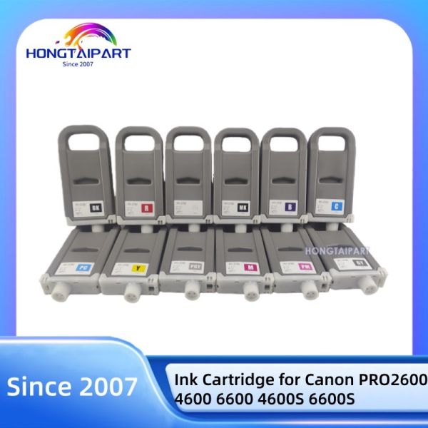 700ML Ink Cartridge PFI3700 PFI-3700 Compatible with Canon PRO2600 4600 6600