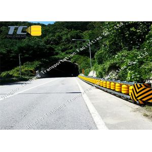 High Intensity Safety Roller Barrier For Road Traffic Highway / Channel