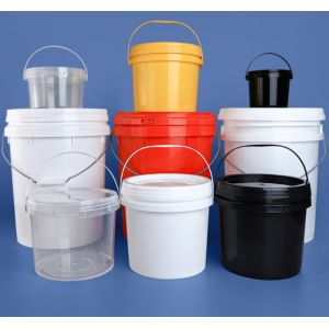 10L Capacity Round Plastic Bucket for Water Storage in Bulk