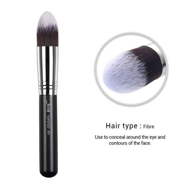 Tapered Copper Ferrule Individual Makeup Brushes 100% Vegan Free