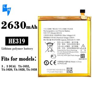 Nokia3 TA-1020/1028/1032/1038 Nokia3DUAL HE319 2500mAh Lithium Battery for