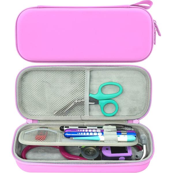 Quality Shockproof Zipper Stethoscope Hard Case 11"x4.2x2.2" wholesale