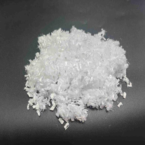 Quality Non Fluorescent Reinforced Materials Polyester Staple Fibre White 8mm Short PSF For Filling wholesale