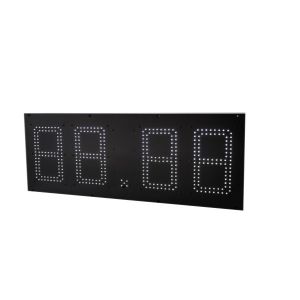 Glue Sealing Fuel Station Gas Pylon Sign 7 Segment Led Display Board