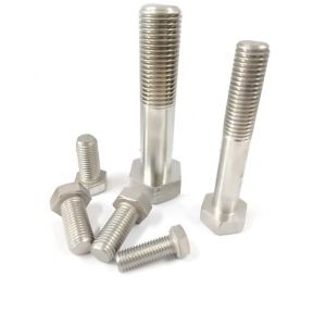 9mm Zinc-plating Stainless Steel Hex Nut and Bolt ZINC Finish for Versatility