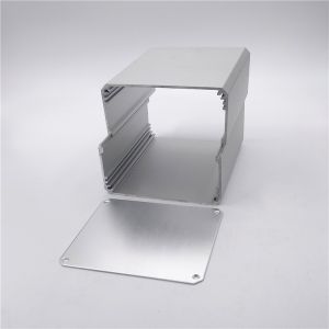 104*90*120mm Sandblasting Aluminum Square Tubing Extruded Enclosures For