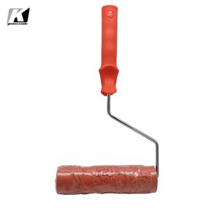 Ultraportable Rubber Patterned Paint Roller Flameproof Anti Erosion