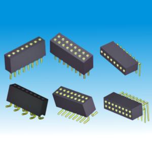 Cheap Gold Plating Machine Pin Headers , 1.778mm PPS PCB Pin Header Connectors for sale
