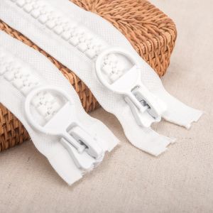 custom zipper puller resin zipper double sided zipper