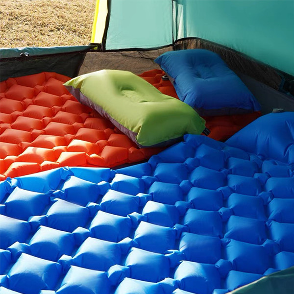 Egg Shape Design luxury and Ergonomic Sleeping Mat Wide Camping Floor Mat