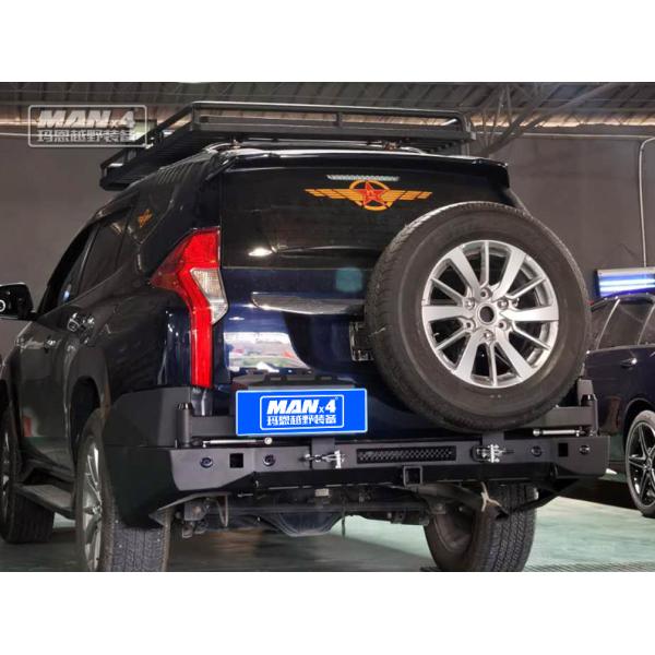 Steel Rear 2015-2020 Pajero Sport Bull Bar Nudge Bar No Loop