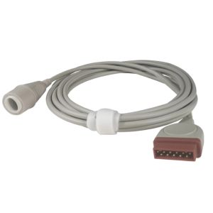11 Pin Ibp Adapter Cable Edwards To Ge 700078-001 Invasive Blood Pressure