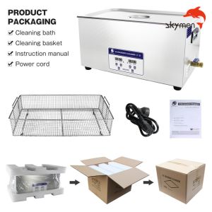 40kHz 22L Ultrasonic Cleaner Digital Timer Adjustable For Throttle