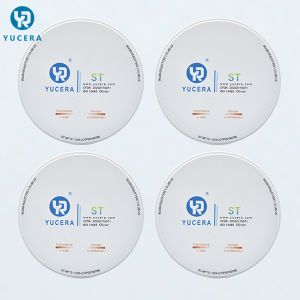 Cad Cam 1200MPA 98mm 43% Translucent Zirconia Blocks