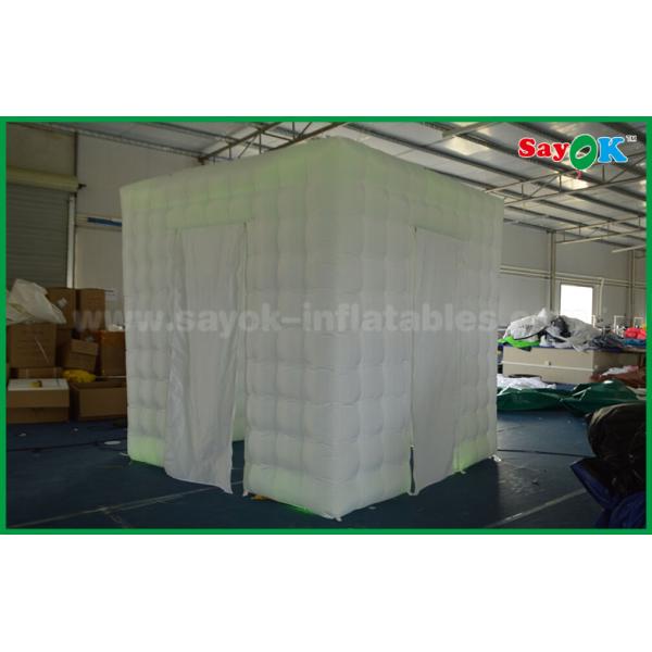 2.5m X 2.5m X 2.5m Two Doors Inflatable Photo booth Props Portable Photo Booth Tent