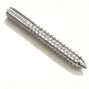 M4 M5 M6 Threaded Hanger Bolt Metal Wood Dowel Screw High Strength Stainless Steel Double End Thread Stu