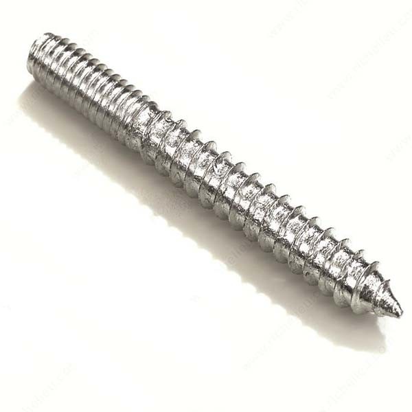 Quality M4 M5 M6 Threaded Hanger Bolt Metal Wood Dowel Screw High Strength Stainless Steel Double End Thread Stu wholesale