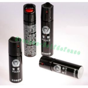 110ML Injector Tear gas black police pepper spray self defense