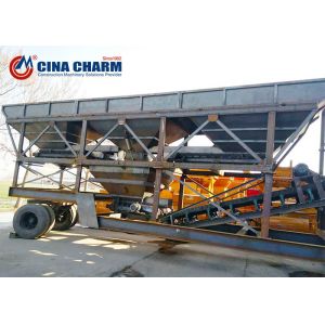 Cheap High Precision Concrete Batching Machine With 2885mm Charging Height for sale