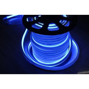 China DC 12V led neon sign square tube light 16*16mm flat emitting surface blue IP68 on sale