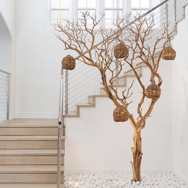 Artistic Artificial Dry Tree Branches Lamps Home Art Exhibition