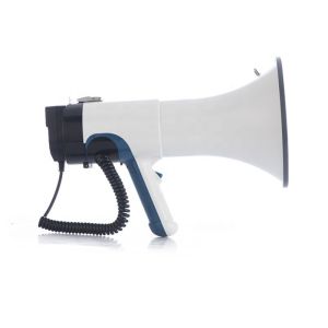 80W Handheld Megaphone Rechargeable USB with Intelligent Personal Assistant None