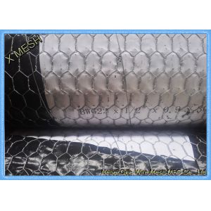 Galvanized Hexagonal Chicken Wire Mesh Screen 0.9 X 30 M Roll Anti Oxidation