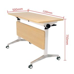 Space-Saving Movable Mini Workstation Computer Desk for Home Office and Student
