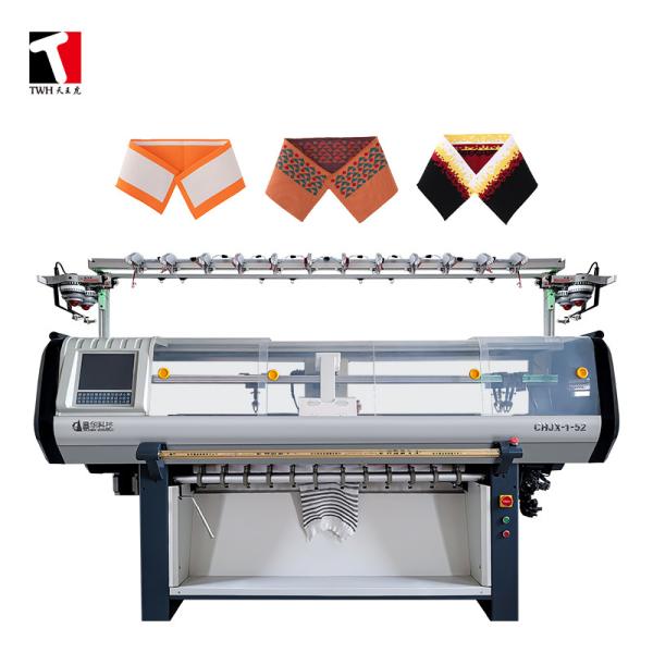 Quality 16G 60 Inch Jacquard Collar Flat Knitting Machine Computer Control wholesale
